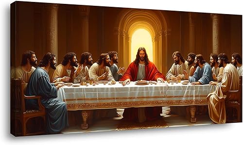 Miniatura 15 de ZOMNAI Pintura al óleo de bosque nebuloso y misterioso de otoño para sala de estar y oficina, obra de arte vintage y retro en lienzo, estilo Arte de