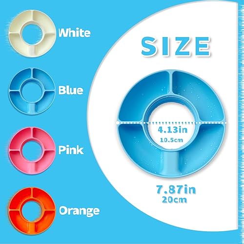 Miniatura 7 de BELL BEAR Tazón para aperitivos Stanley de 40 onzas con asa, bandeja de aperitivos compatible con Stanley Cup de 40 onzas con asa, anillo