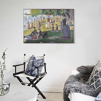 ジョルジュ・スーラ、【グランド・ジャット島】、新品高級額 額装付 Amazon.co.jp: ジョルジュ・スーラ Georges Seurat 「グランド