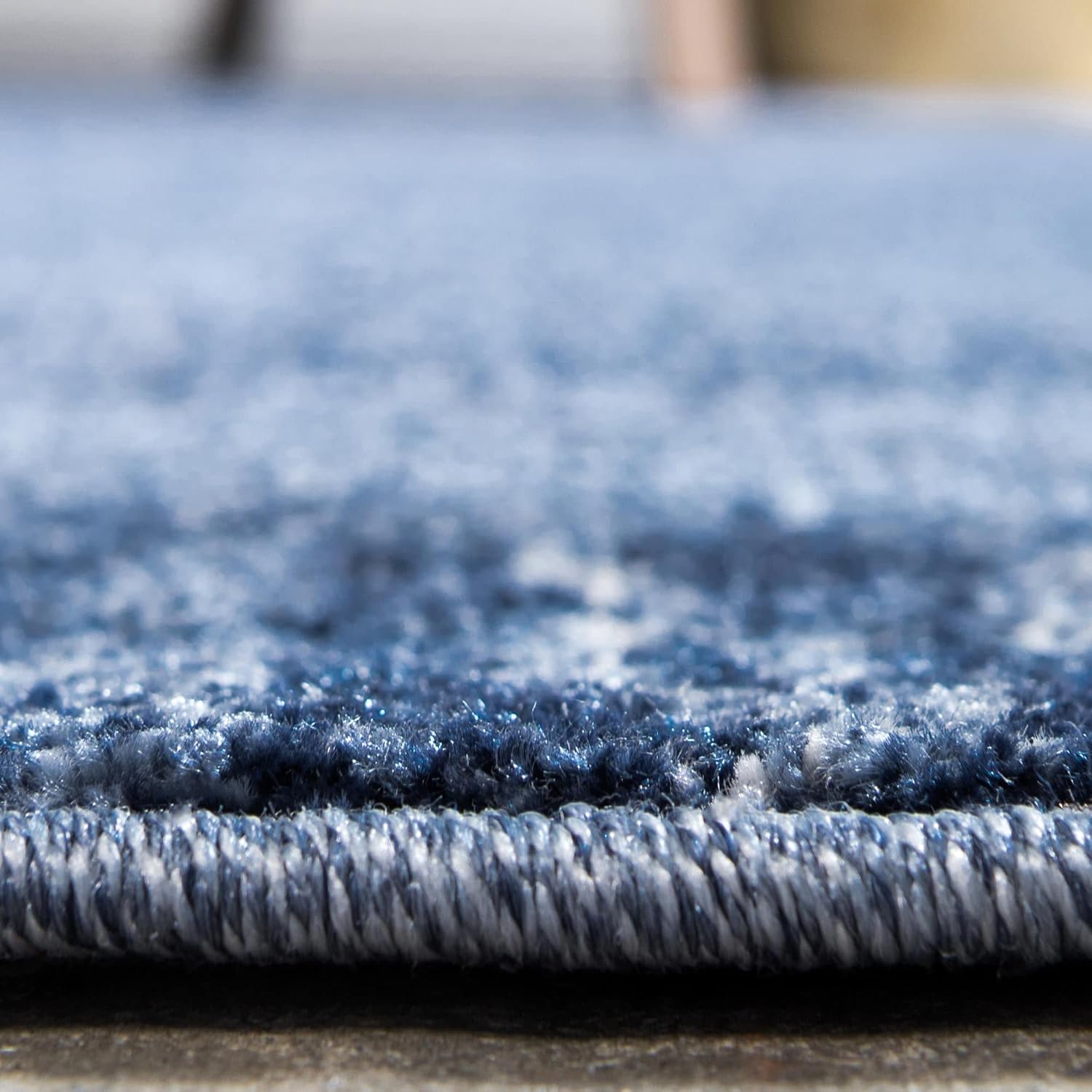 Rugs.com Angelica Collection Rug – 5' x 8' Light Blue Medium Rug Perfect for Bedrooms, Dining Rooms, Living Rooms