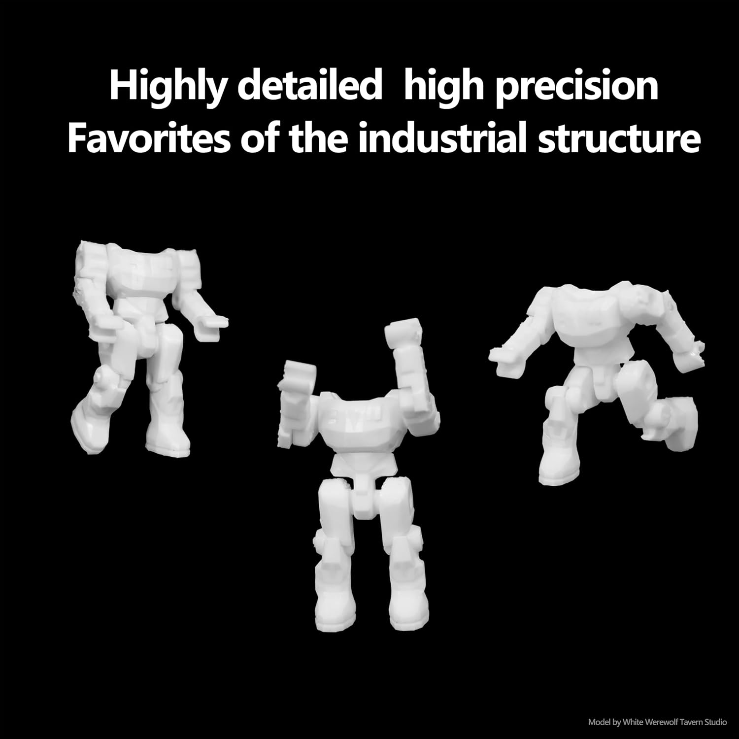 Wear-Resistant Tough Resin for 3D Printer – ABS-Like UV Resin with Anti-Fracture, Impact-Resistant, Low Shrink – Ideal for Resin Printer, Industrial Parts, DIY Models (White, 1000g)