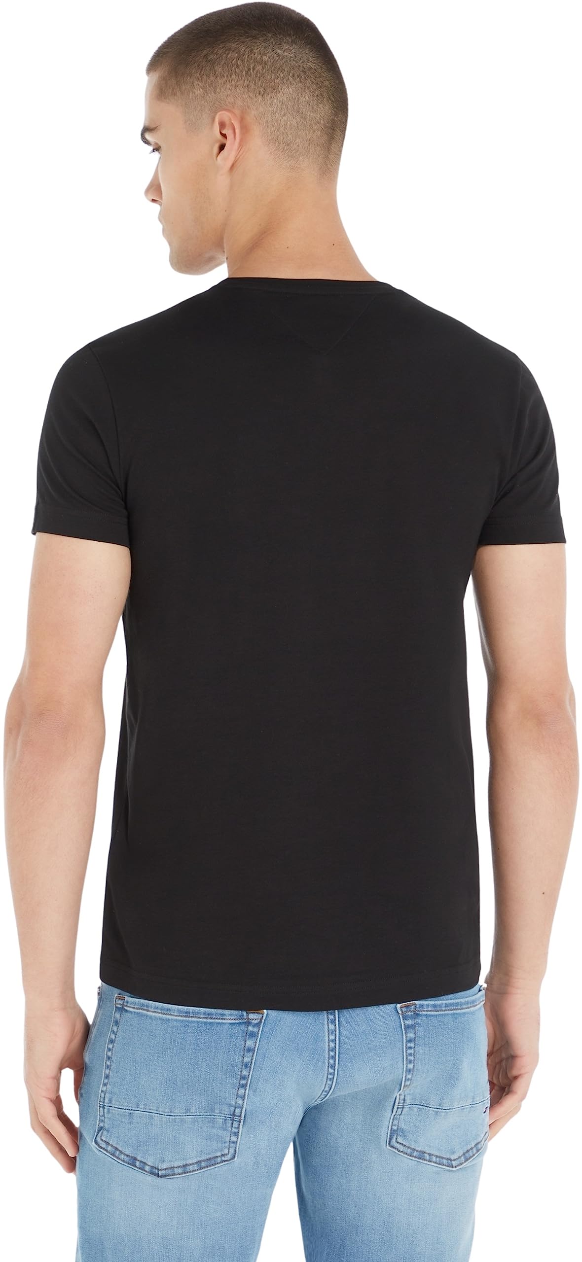Tommy Hilfiger Camiseta Manga Corta Hombre Core Stretch Slim Fit