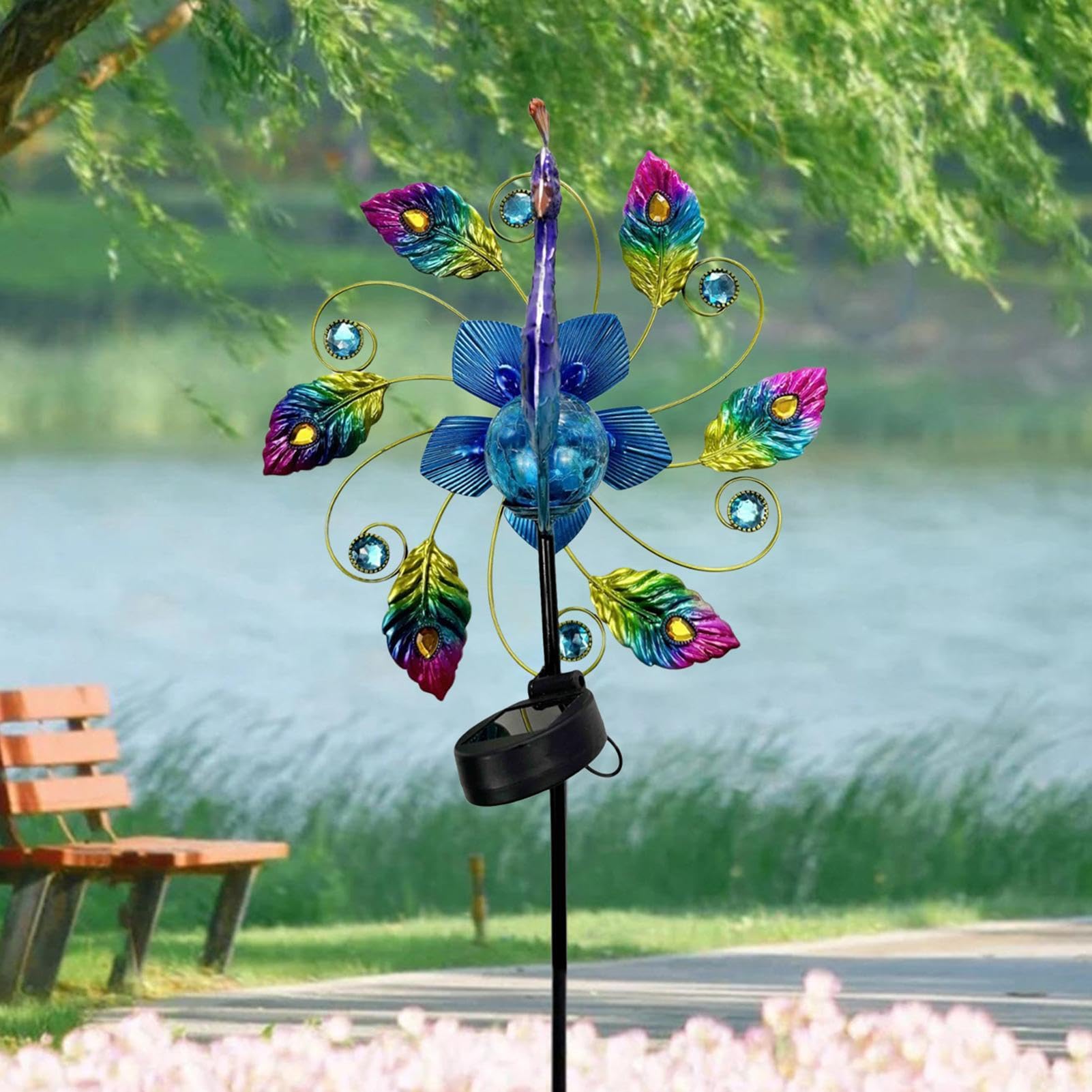 Tourniquets de Jardin en Plein air, Sculptures éoliennes et tournantes