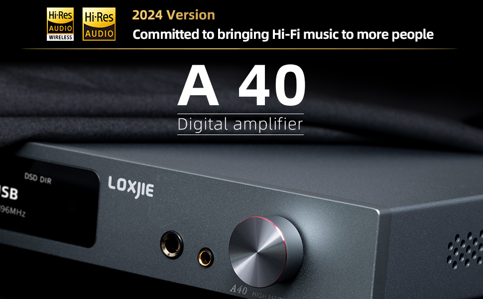 LOXJIE A40 HiFi Audio Power Amplifier Headphone Amplifier,MA5332MS