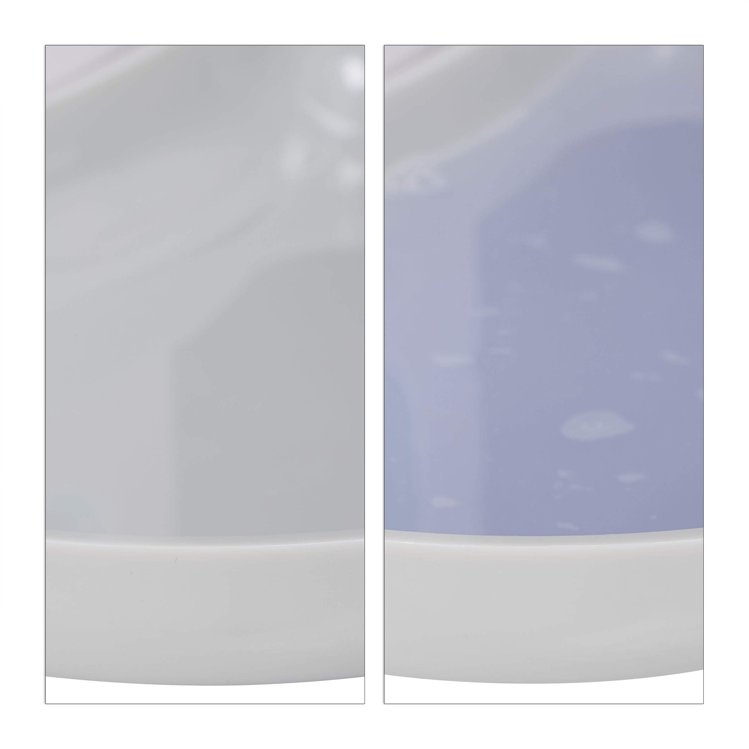 2 Dispensadores de Jabón para Pared, 1000 ml, Bandeja Goteo, Dosificador Desinfectante, Palanca Brazo, ABS, Blanco