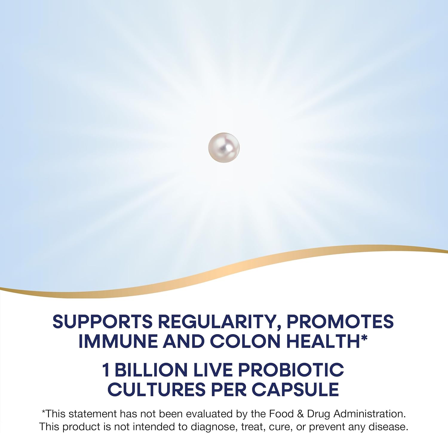 Nature's Way Pearls Adult 50+ Probiotic, Probiotics for Digestive Health* Supports Regularity, Immune & Colon Health*, 1 Billion Cultures, No Refrigeration Needed, 30 Softgels - Image 3