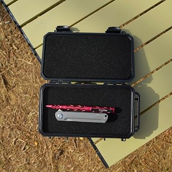 Harnds Waterproof Box Mini Hard Case Small Dry Box Waterproof Storage Case for Outdoor Sports Survival Equipment EDC Tools