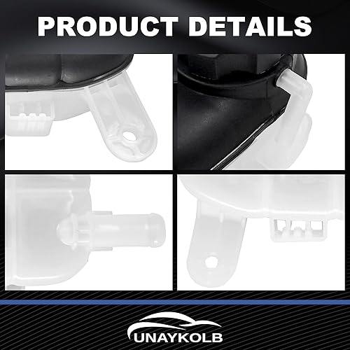 Miniatura 4 de Tanque de expansión de depósito de desbordamiento de refrigerante con tapa para 2013-2019 Buick Encore Base para 2013-2016 Buick Encore Conveniencia