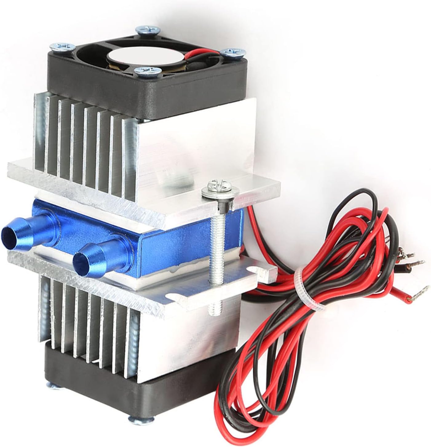 Fafeicy Peltier Refrigeration Thermoelectric Cooler DIY Semiconductor Water Cooling Device with Powerful Cooling System for Small Space Pet Air Conditioner (120W)