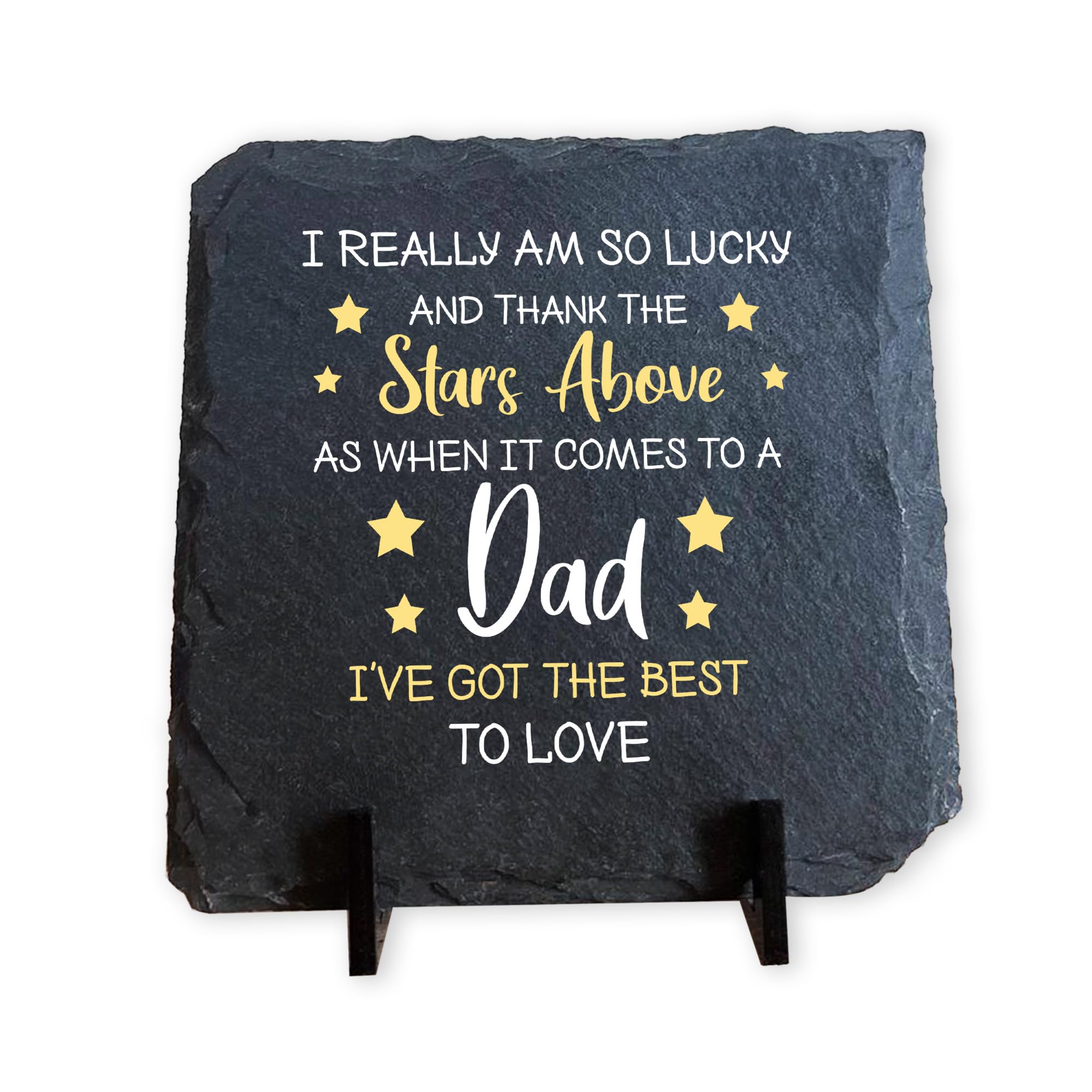 Red Ocean Dad Gift Slate Plaque Gifts for Dad Who Has Everything Dad Gifts from Daughter Dad Gifts For Christmas Daddy Gifts from Son Fathers Day Dad Birthday Gifts Ideas Thank You Gift