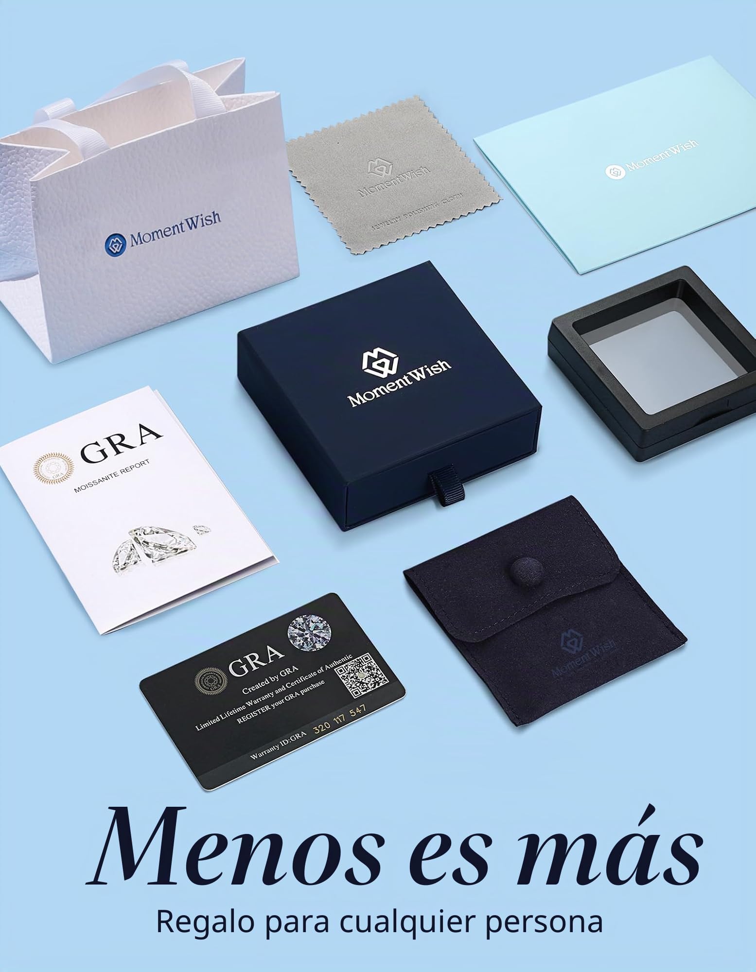 MomentWish Collar para Mujer, 1 Quilate Moissanite Corazón de Plata 925 Colgante Cadena con Diamante Regalo para Mujer Novia Madre