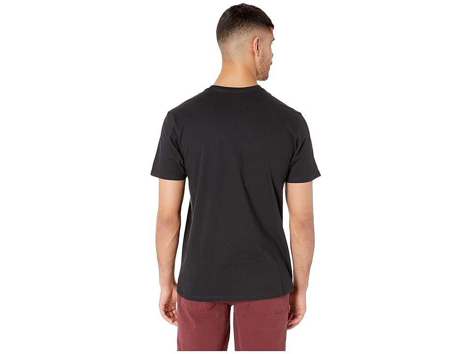 

Hurley Premium Round About Tee (Black) Men's Swimwear