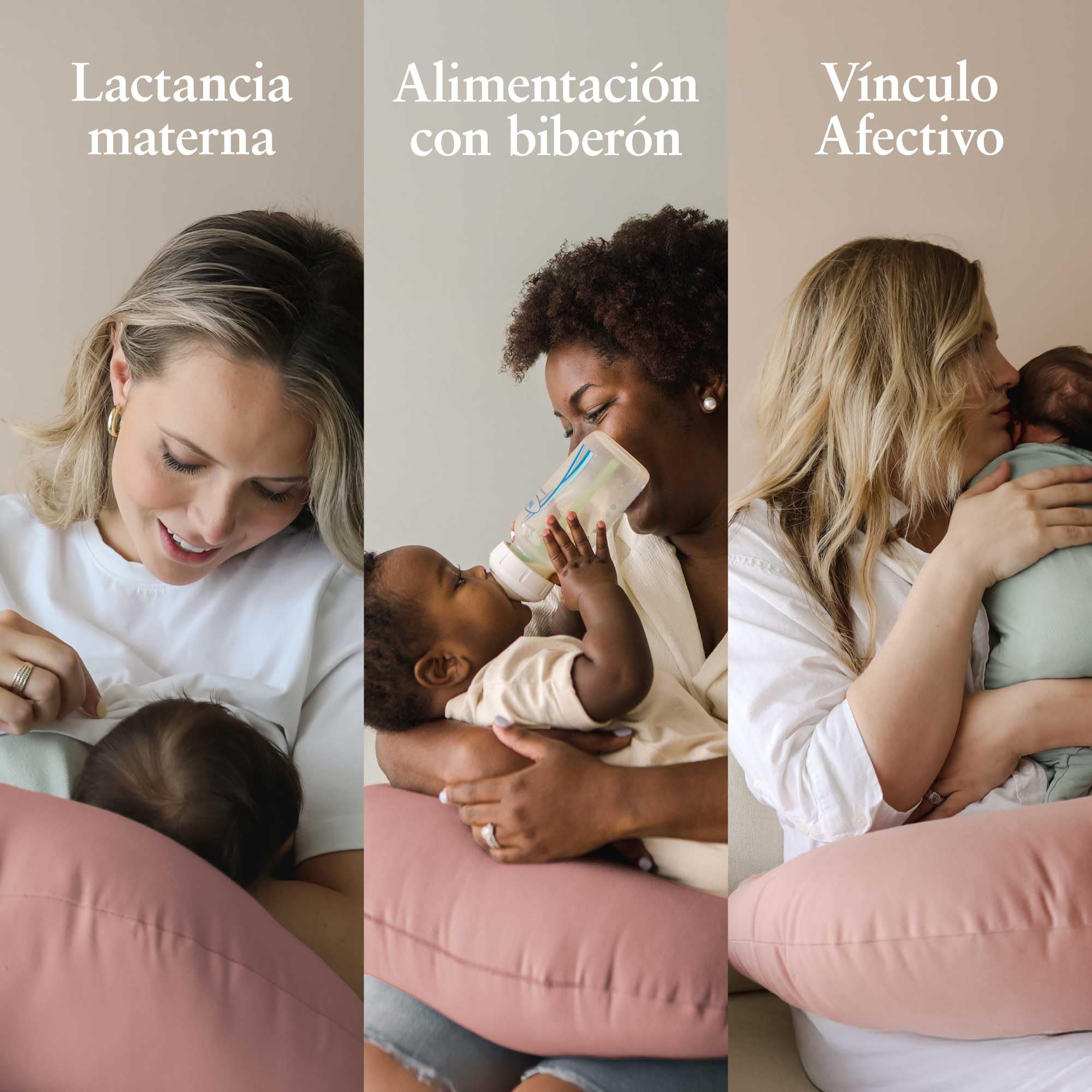 snuggle me Me® Cojin Lactancia - Almohada Lactancia para Biberón y Lactancia Materna - Funda 100% Algodón Orgánico y Relleno - Lavable a Máquina y Transpirable - Esencial para Recién Nacido