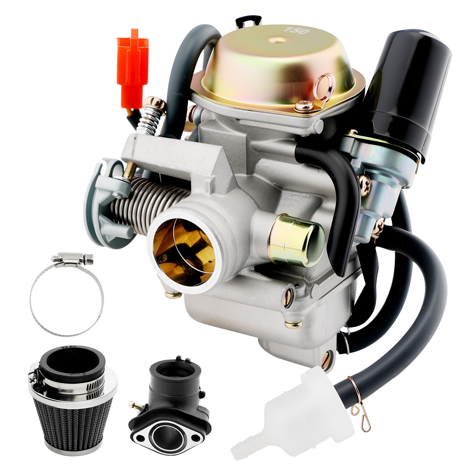PD24 Carburatore 150CC Per Baja BA150, GY6, TaoTao ATA 150 – FELLERS SMALL ENGINES
