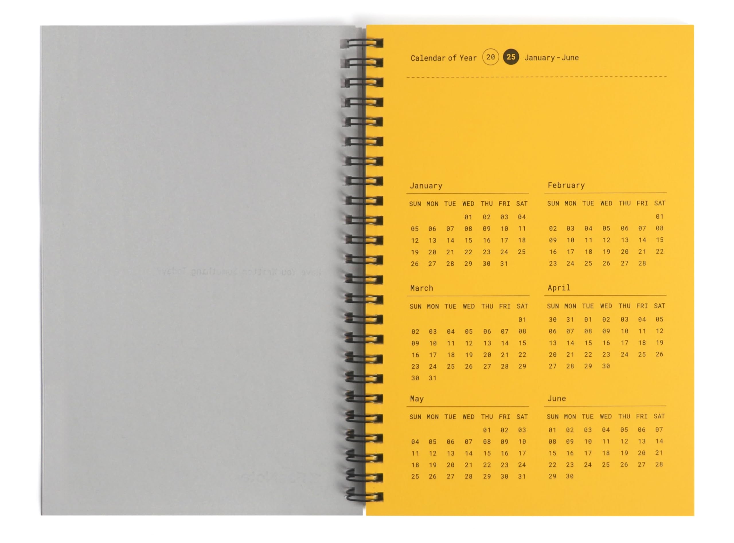 Amazon | FasNote スパイラルノート A5, 横罫, 160ページ, 耐久性の