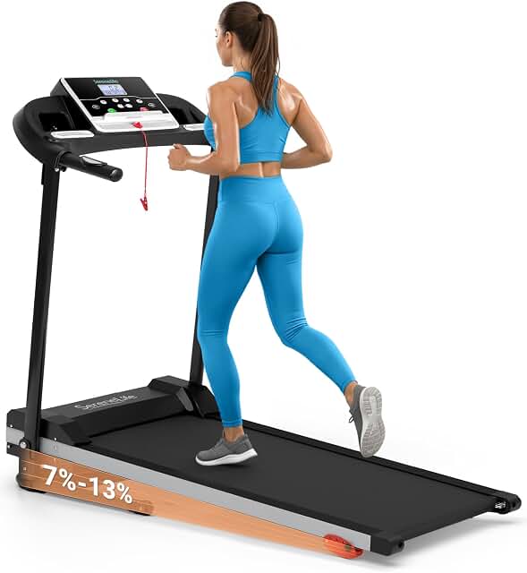 SereneLife Treadmills With Manual Incline