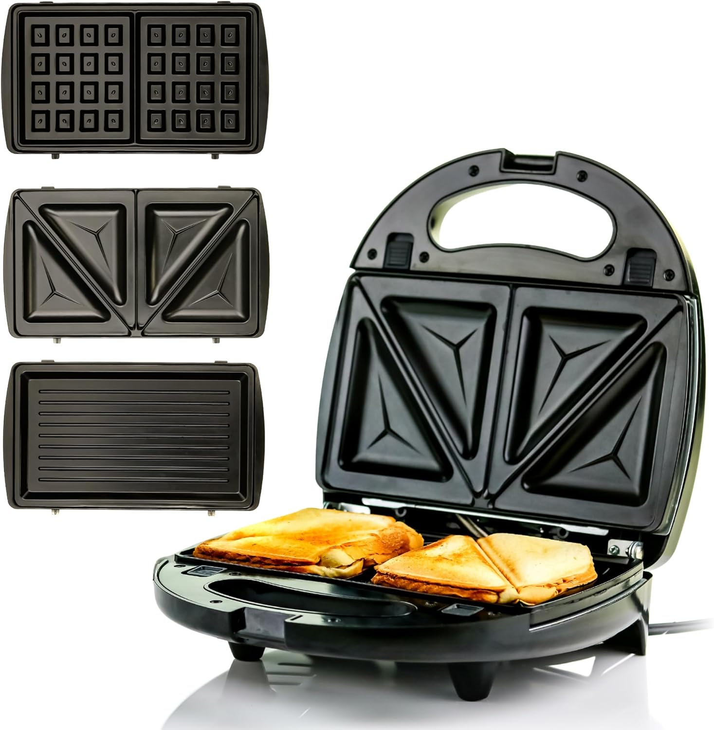 OVENTE 3 in 1 Electric Sandwich Maker