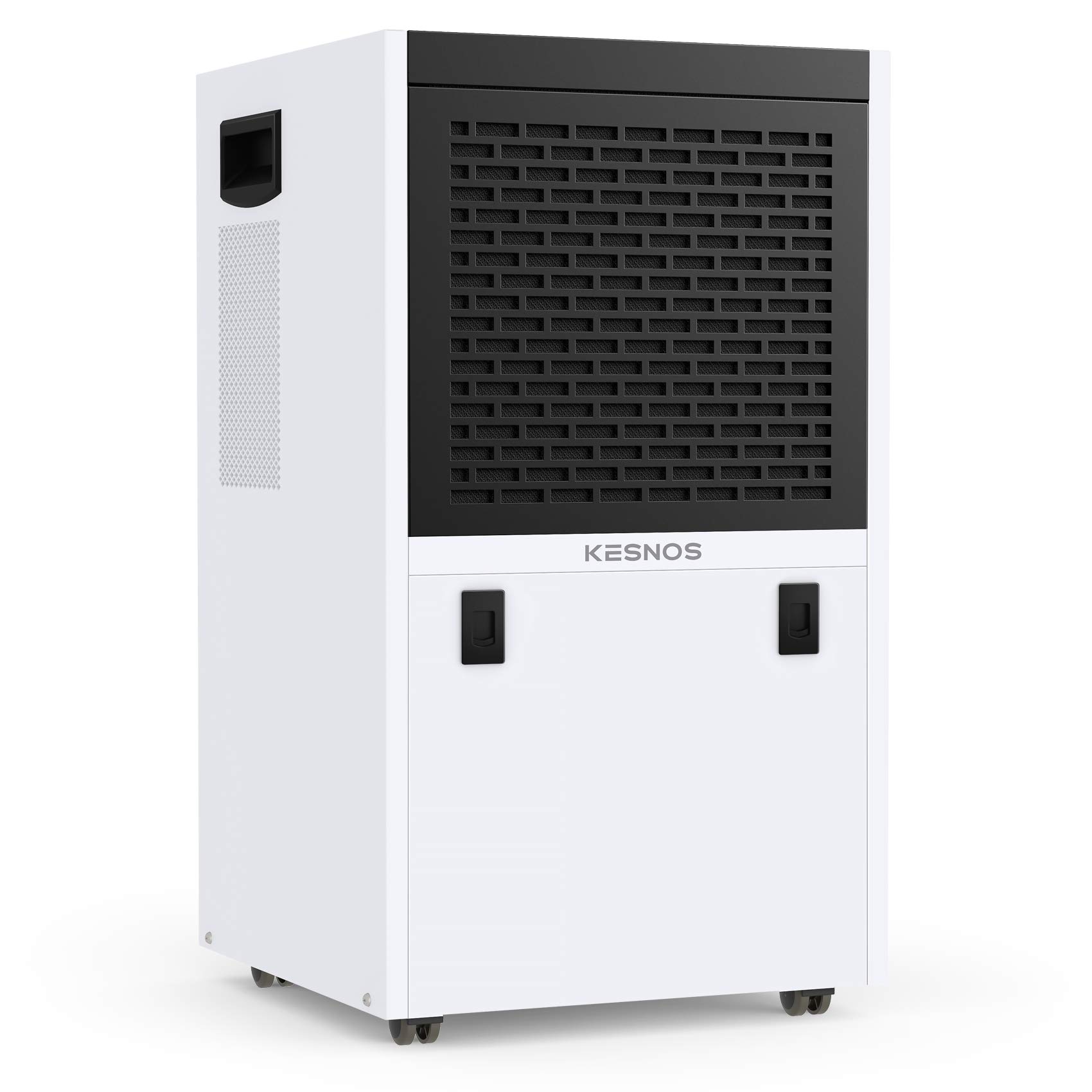 Kesnos 155 Pints Commercial Dehumidifier for Basements, Library, Showrooms, Underground Engineering, Storage Rooms, Warehouse in Large Spaces up to 7500 Sq. Ft, with Continuous Drain Hose