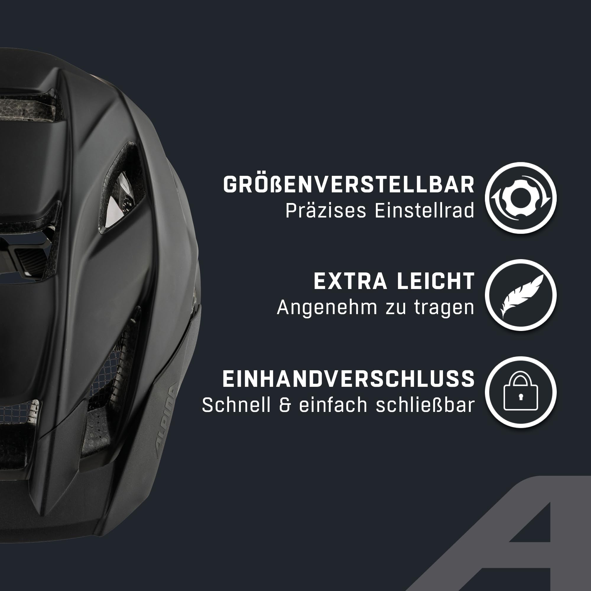 ALPINA KAMLOOP Casco de Ciclismo, Unisex-Adults