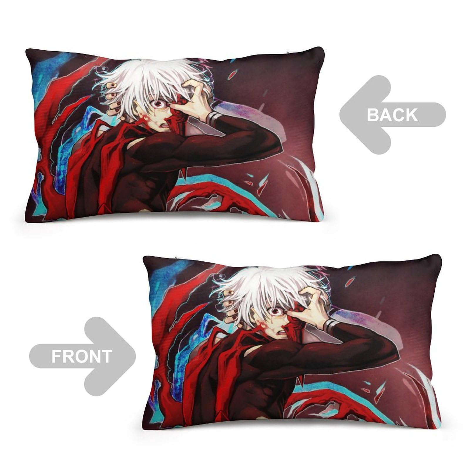 Amazon｜枕カバー 東京喰種 金木 研 まくらカバー 抱き枕カバー