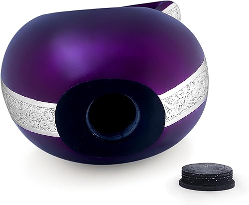 Miniatura 77 de Urna de corazón de lágrima dorada blanca para cenizas humanas Urnas de cremación para cenizas adultas Urna de ceniza funeraria para hombres