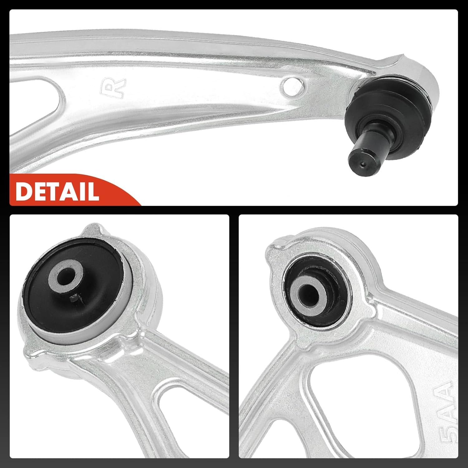 A-Premium Front Right Lower Control Arm, with Ball Joint and Bushing, Compatible with Nissan Murano 2015-2022