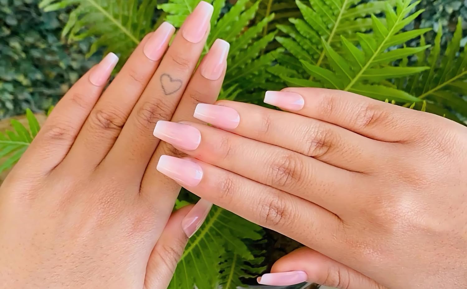 EDNA Designer Stick-On Nails with Glue Tabs | 24 PCS Reusable Unbreakable Artificial Press On Nails for Women & Girls – JP2147-BT