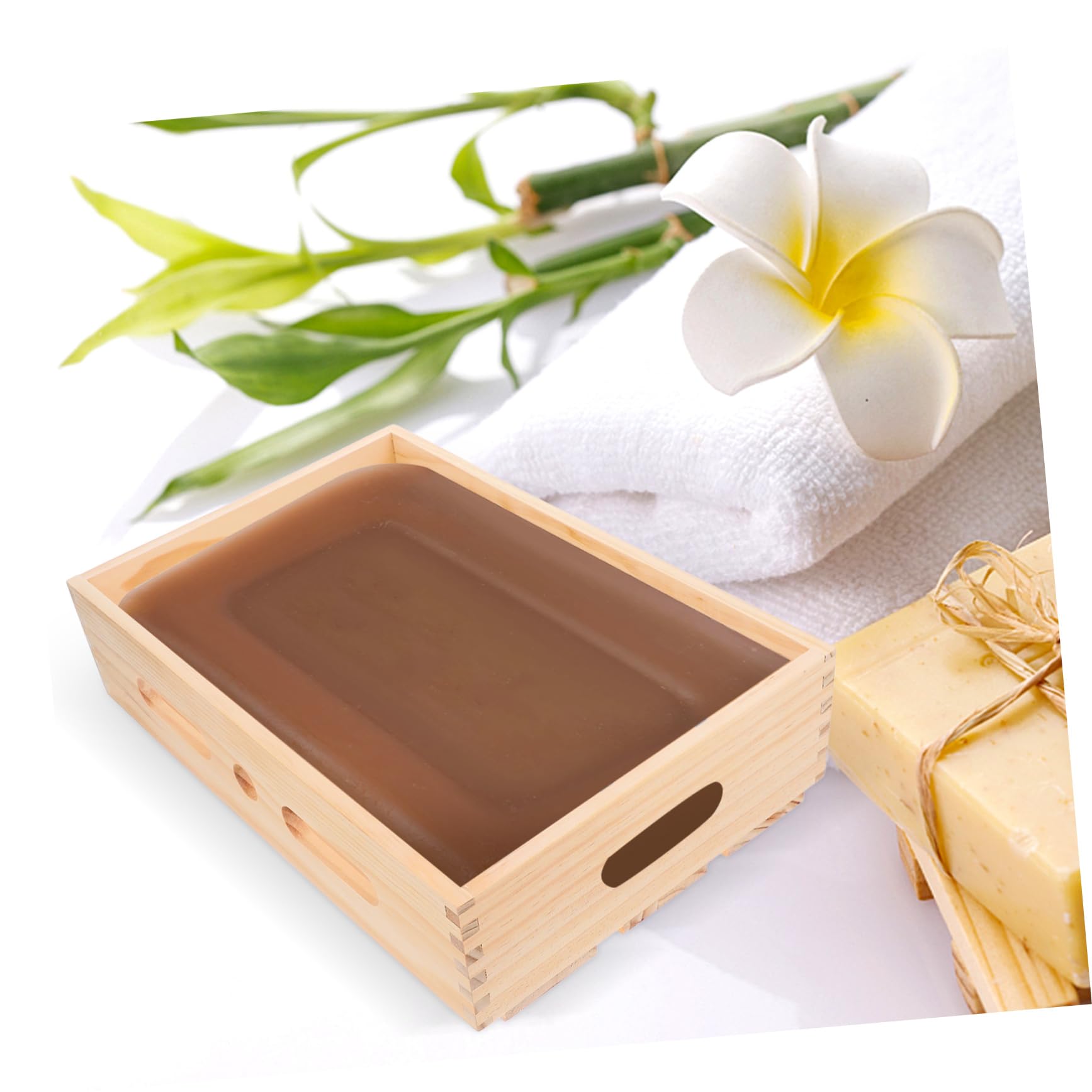 Sewroro Holz Seifenschale Für Badezimmer Und Küche Stabiler Seifenhalter Aus Kiefer Für Handgemachte Seifen Und Schwämme Mit Belüfteten Seiten Für Optimale Trocknung