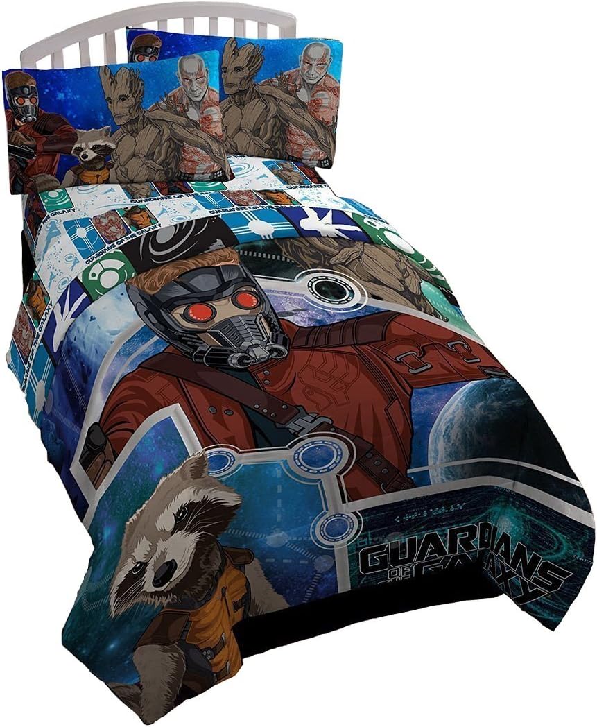Marvel Guardians of the Galaxy Microfiber Comforter- Twin