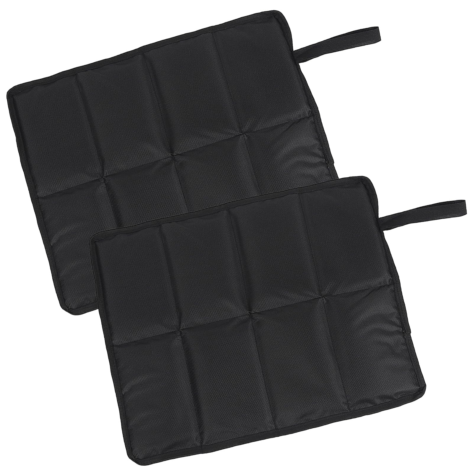 deegbbyi 2 Stück Sitzkissen Outdoor, Faltbare Sitzunterlage, Tragbar Wasserdicht Sitzmatte, Isoliertes Sitzkissen, Mit Elastischem Seil, für Picknick Freien Wander Camping