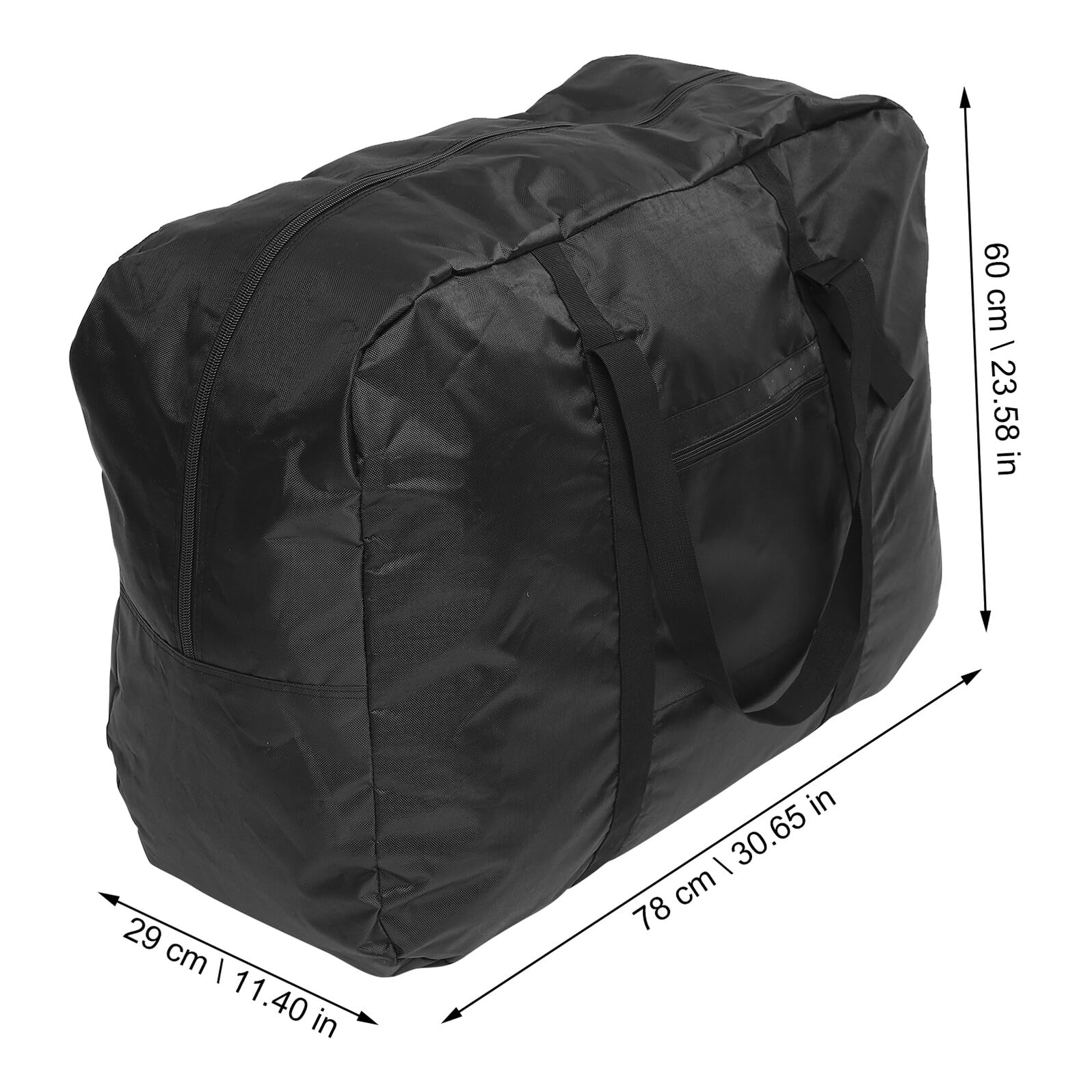 Mikinona Borsa Pieghevole per Bici Resistente Porta Bici Versatile Tracolla e Zaino Anti-graffio e Facile da Pulire per Trasporto Auto e Mezzi Pubblici