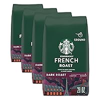 Vista 122 de Starbucks Café molido, café tostado oscuro, tostado italiano, 100% arábica, 1 bolsa (18 oz)