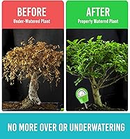 Vista 7 de GROWIT - Medidor de humedad para plantas, te indica con precisión cuándo regar tus plantas, 10.2 in, no necesita batería