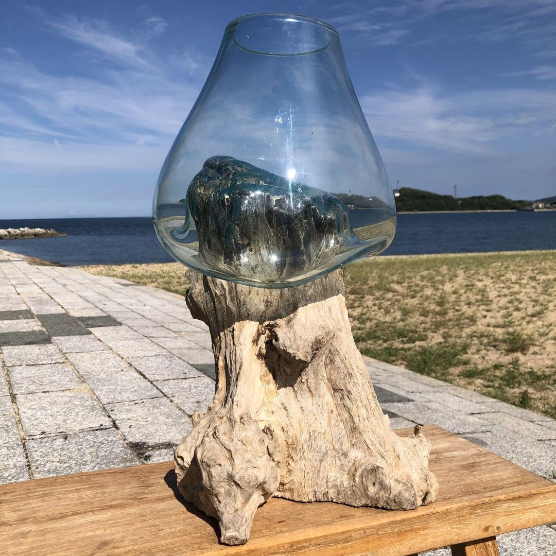 流木ガラス オブジェ特大A 花瓶 金魚鉢 ガーデニング テラリウム 観賞魚 容器 流木ガラス オブジェ特大A 花瓶 金魚鉢 ガーデニング テラリウム 観賞
