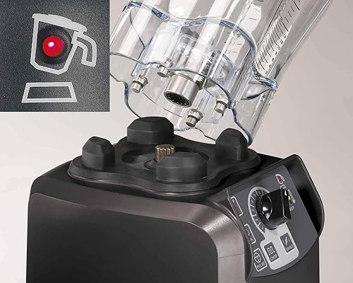 Vista 5 de Hamilton Beach HBH650 - Batidora comercial Tempest, color negro