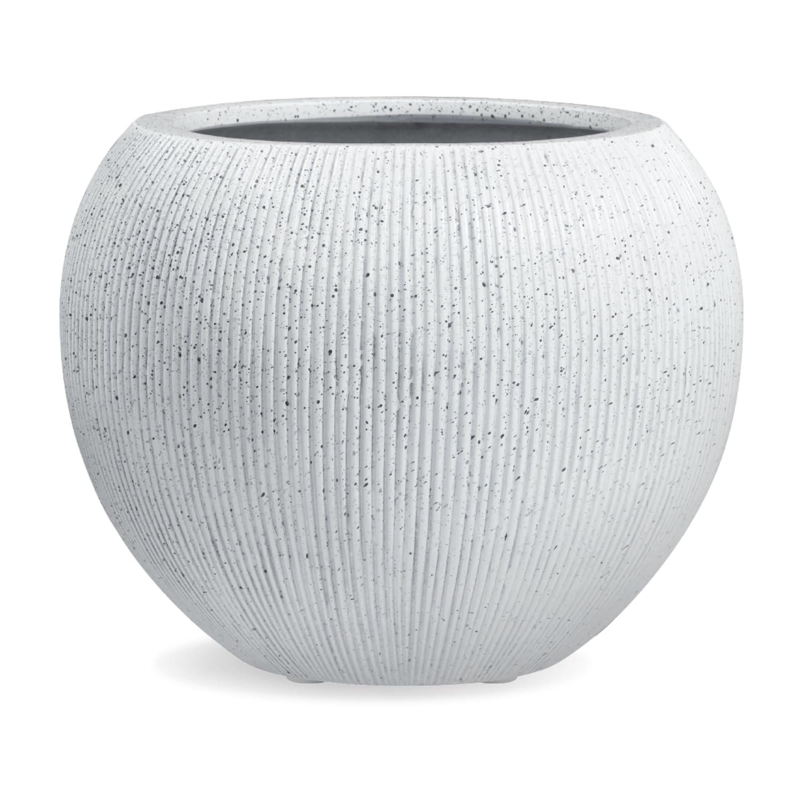 KUTE NEST Ribbed Globo Planter