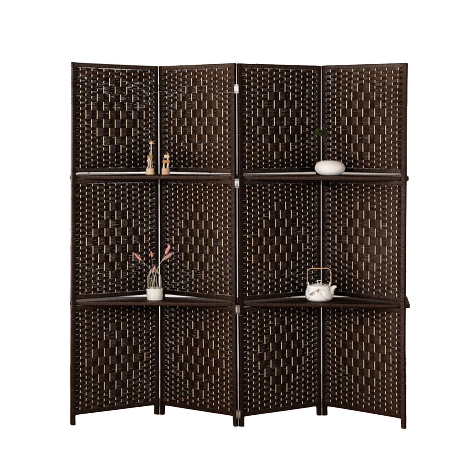 Séparateur de pièce en bois pliable léger et robuste pour agencement modulable