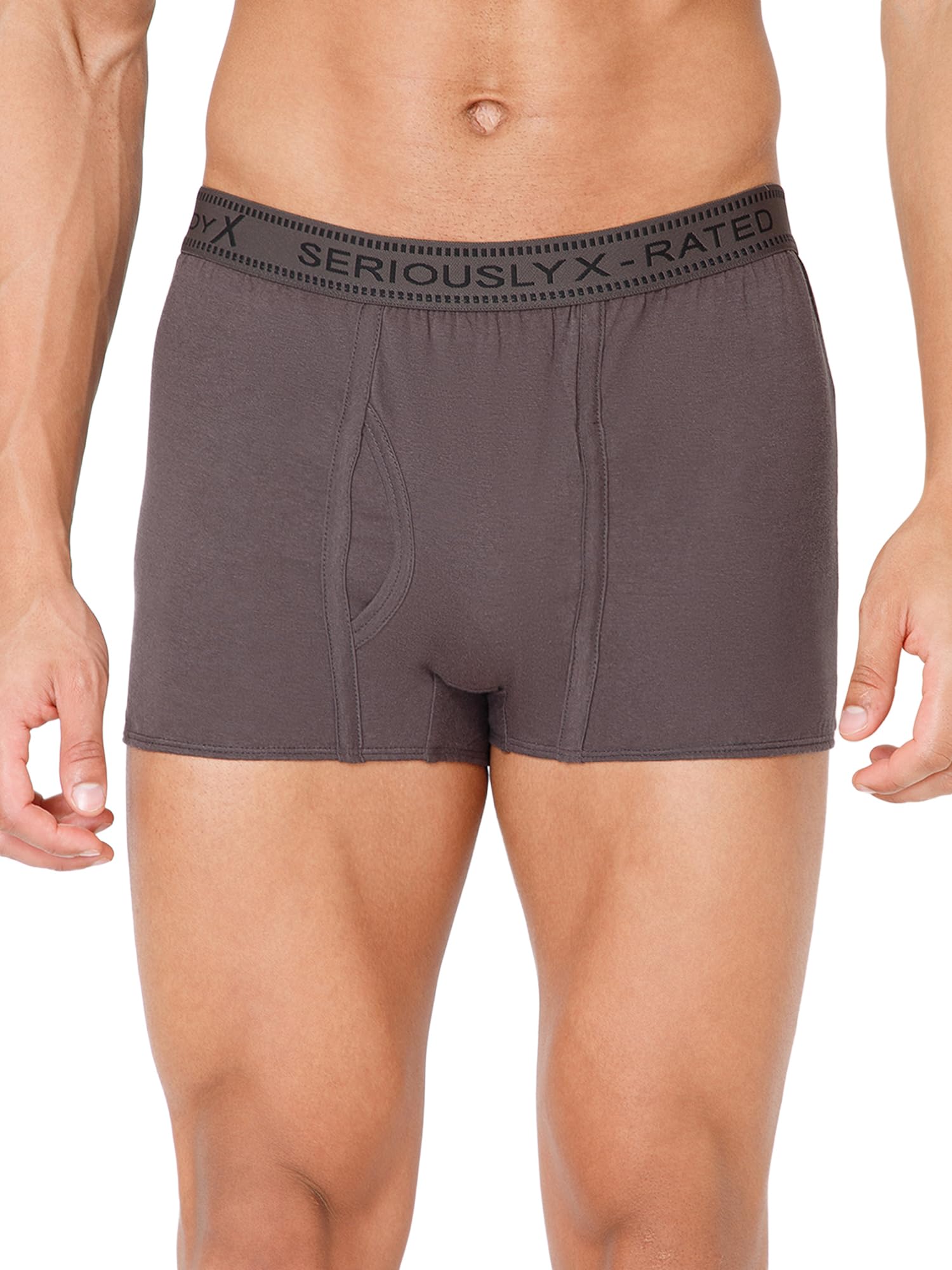 body BodyX Men Solid Cotton Super Combed Trunk-BX1115T-ABLUE-picture-19