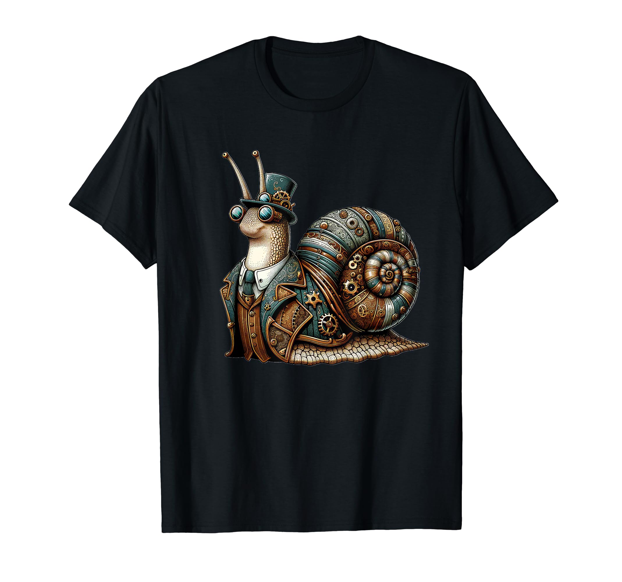 Steampunk Designs Women Men KidsSteampunk Snail Women Men Kids Steampunk Snail T-Shirt