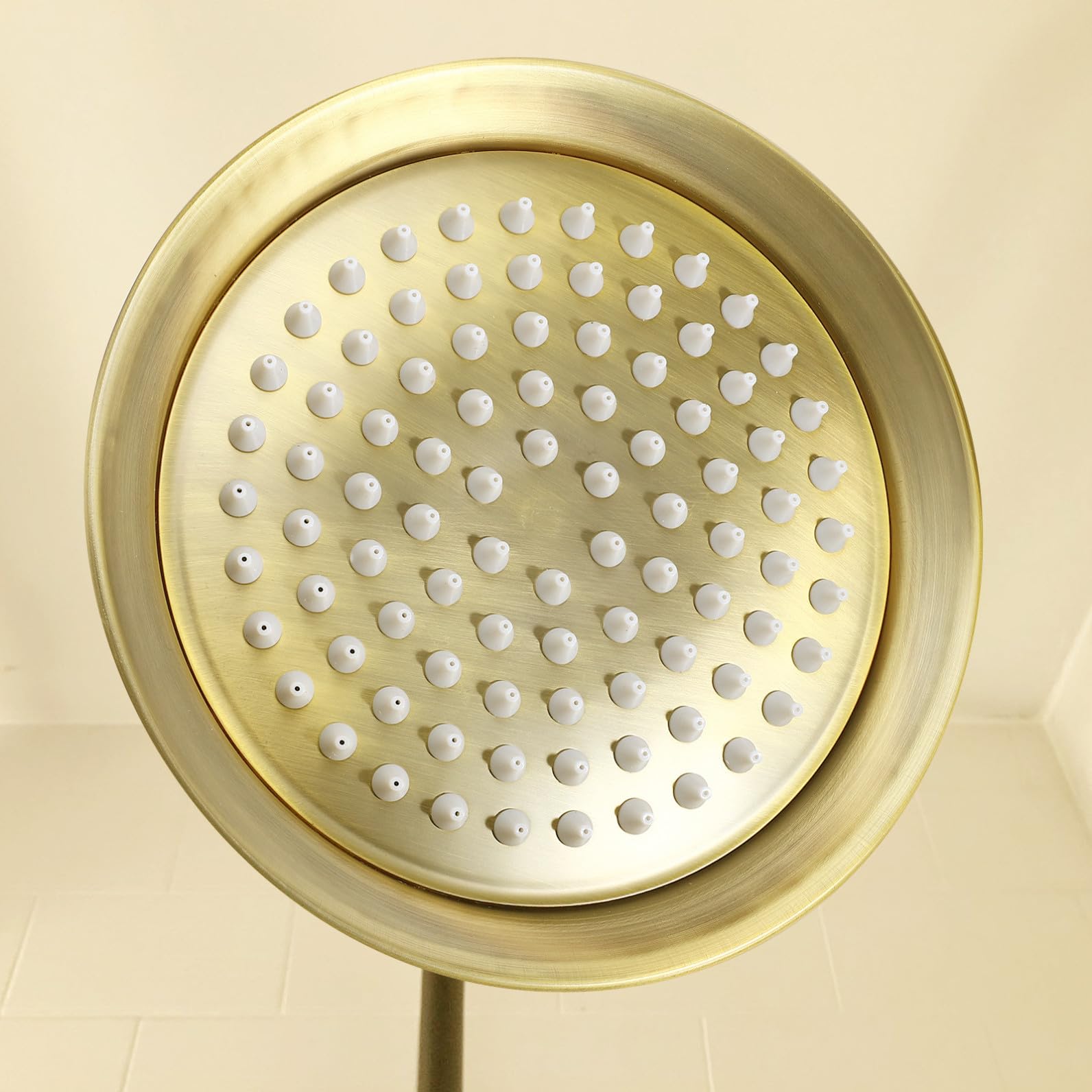 Angoily 1 Pc Rociador De Ducha Retro Boquilla De Ducha Para El Hogar Alcachofa De La Ducha Cabezal De Ducha De Techo De Ducha Suministros De Ducha Todo Bronce Acero Inoxidable