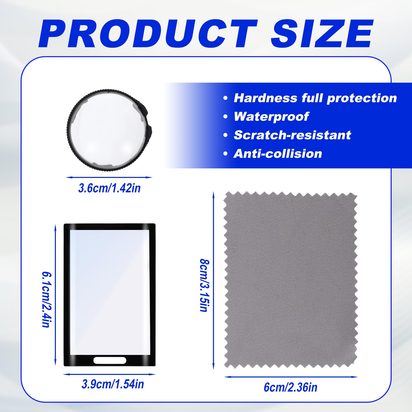 lasuroa 2pz Lente Guardia per Insta360 X5 con 2pz Schermo Protettore, Anti Graffio & Anti Riflesso Twist Blocco Lente Copertura Kit per Insta360 X5 Accessori Antigurto & Antipolvere