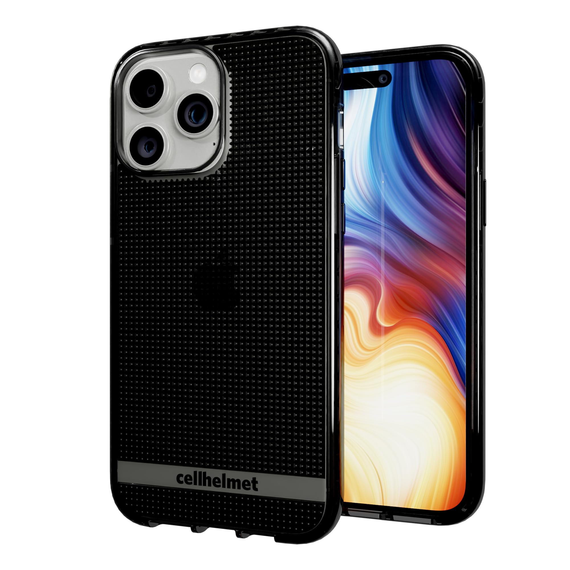 cellhelmet Altitude X Series Phone Case for iPhone 13 Pro Max| As Seen on Shark Tank | in Retail Package Black