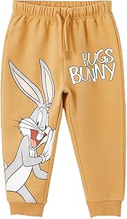 بنطلون جري رياضي بخصر أستك بطباعة شخصية باجز باني للأولاد من ال سي وايكيكي