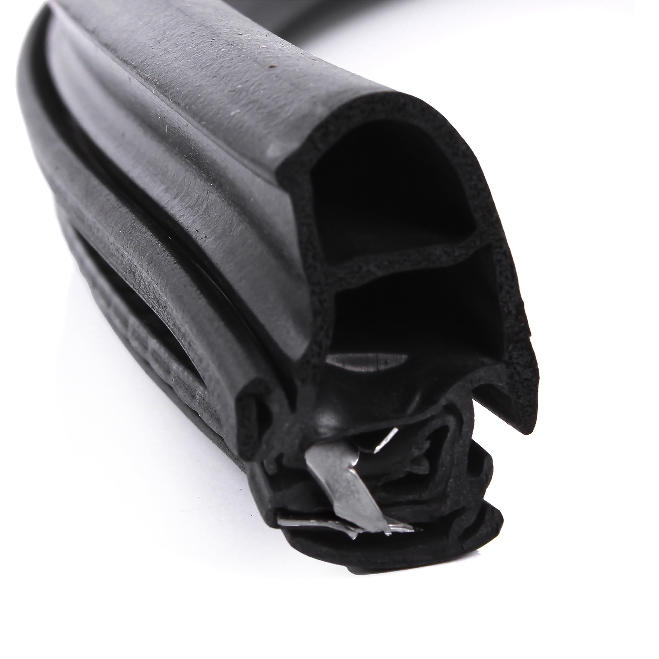 INLY 4 Tlg Türdichtung Gummidichtung Tür Abdichtung Vorne Links + Rechts Komplettset kompatibel mit Transporter T5 T6 T7 (ab 2003) 7H0837565A 7E0837911B