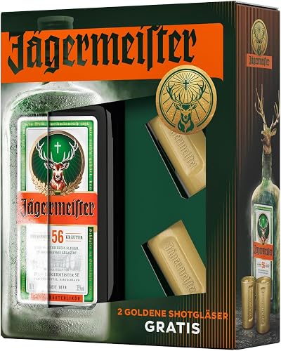 Jägermeister Geschenkset mit 2 Shotgläsern