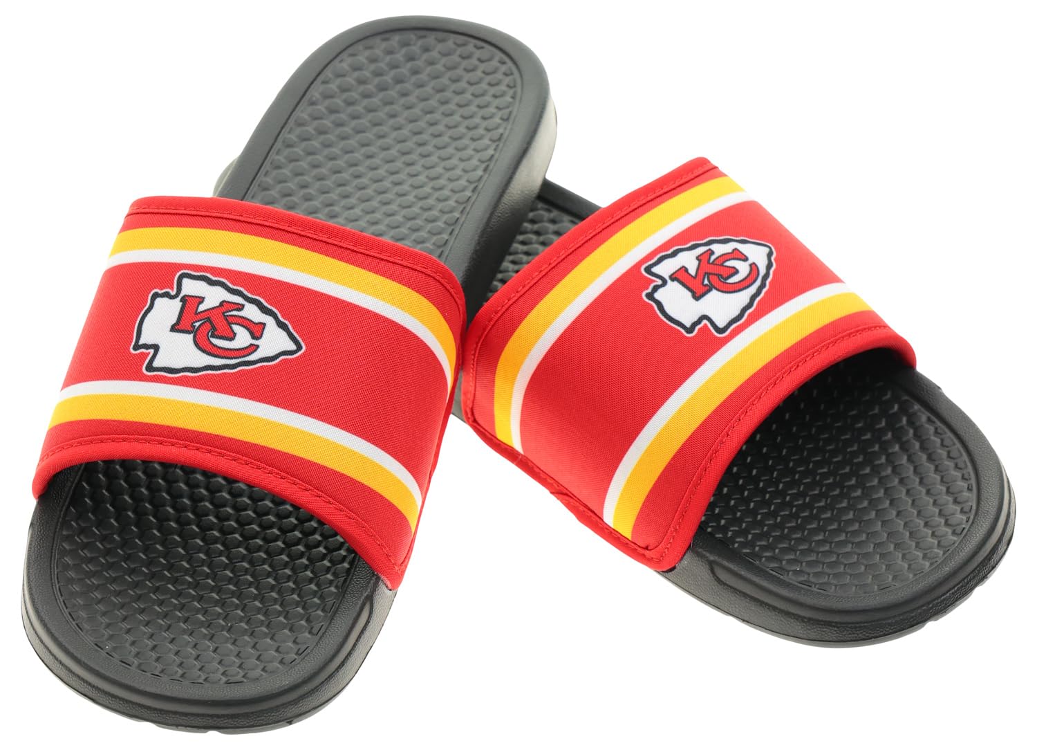 FOCO NFL Team Printed Slide Sandals – Officially Licensed Football Fan Footwear for Comfort &amp; Style