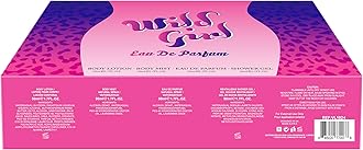 Hybrid & Company Wild Girl 4-Piece Gift Set for Women, 50ml Perfume, Body Lotion, Mist, Shower Gel