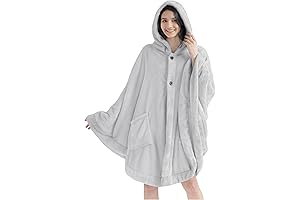Angel Wrap Women's Hooded Blanket Kimono