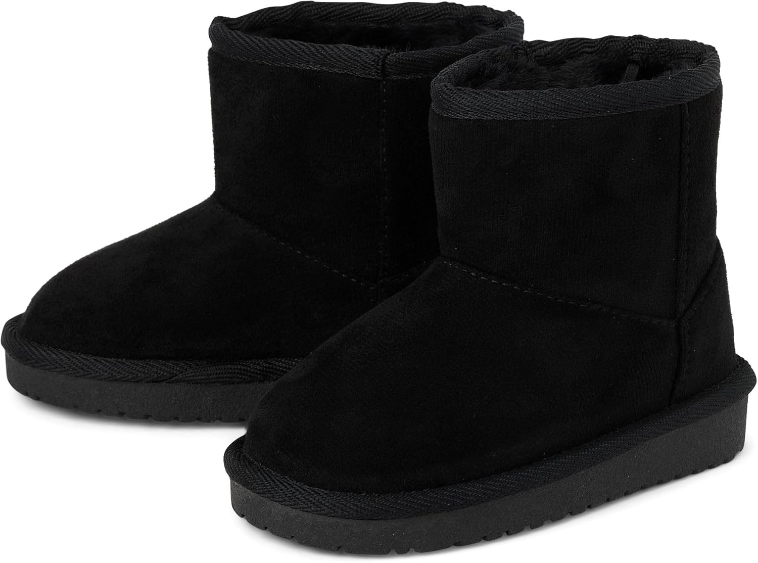 The Children's Place girls Baby Girls and Toddler Classic Ankle Boots, Faux Fur Lined - Image 2