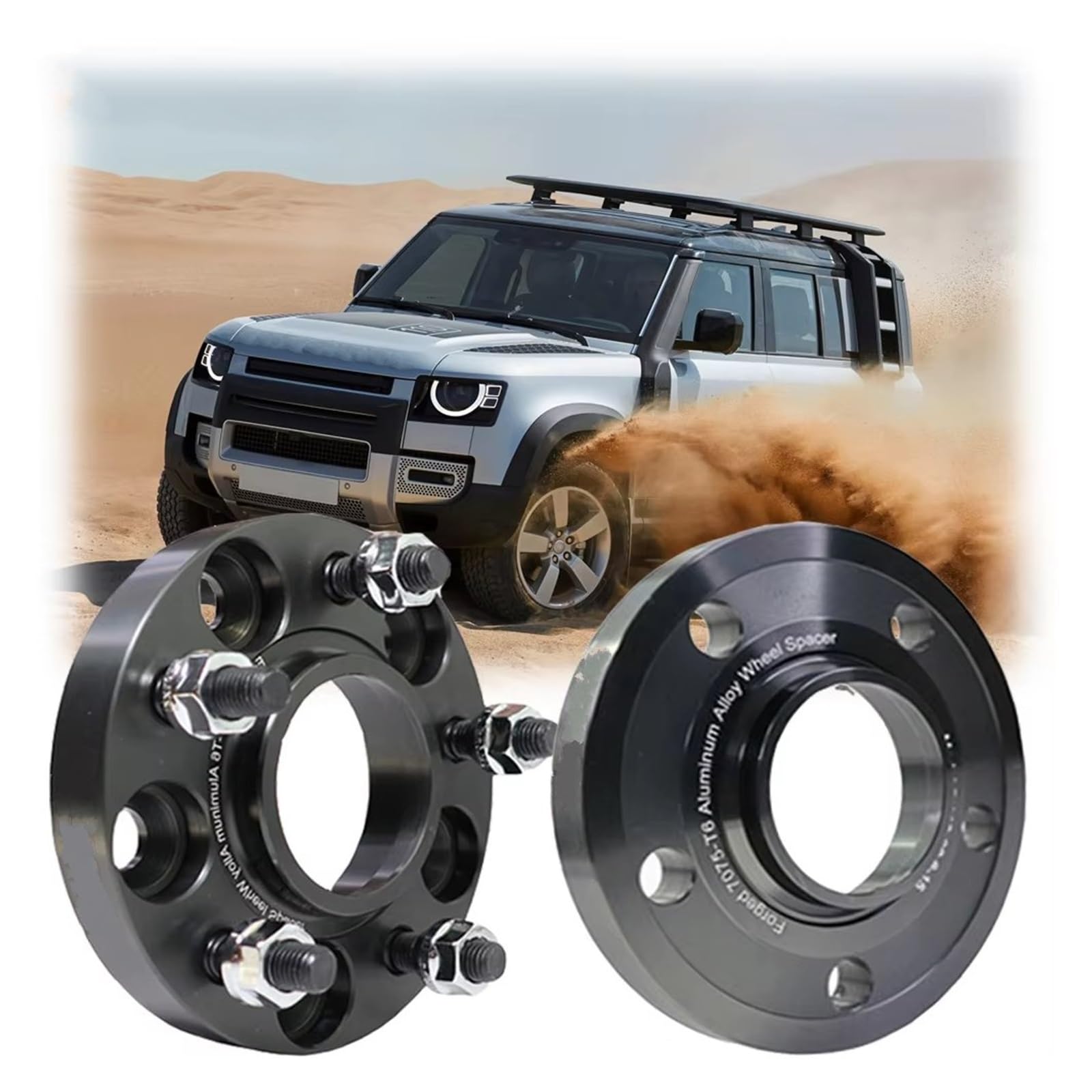 Elargisseur De Voie Pour Land Pour Rover Pour Range Pour Rover Pour Sport 2/4 Pièces 5x120 CB 72.6 Entretoises De Roue Moyeu En Aluminium Adaptateur Élargi Entretoises De Roue(4pcs 30mm)